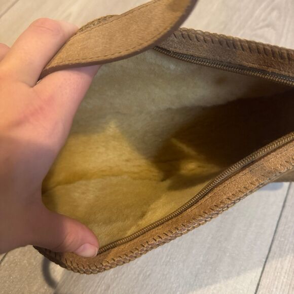 Vintage y2k Ugg Australia Brown Shoulder Bag - Picture 6 of 6